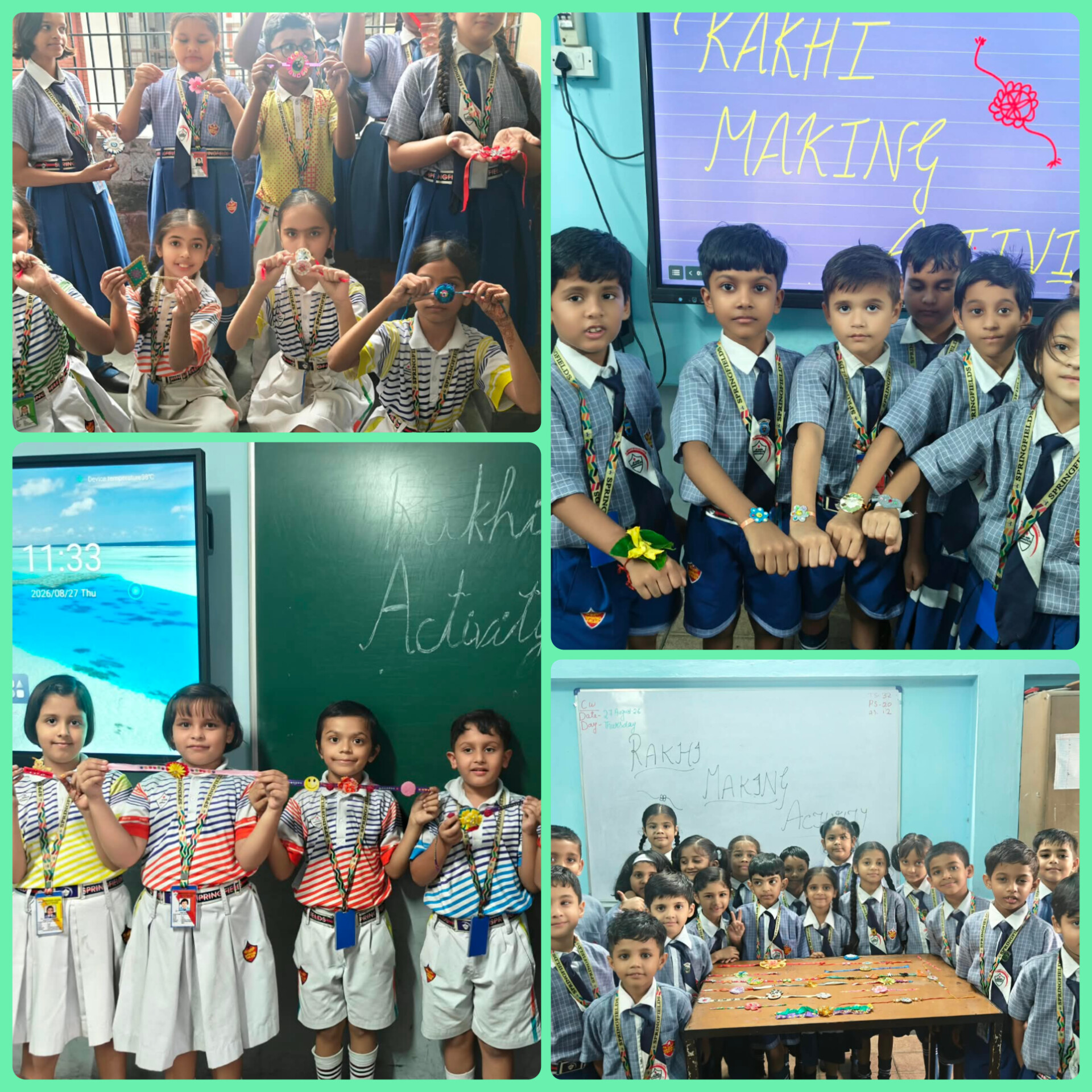 RAKHI MAKING CLASS 1 TO 5 2