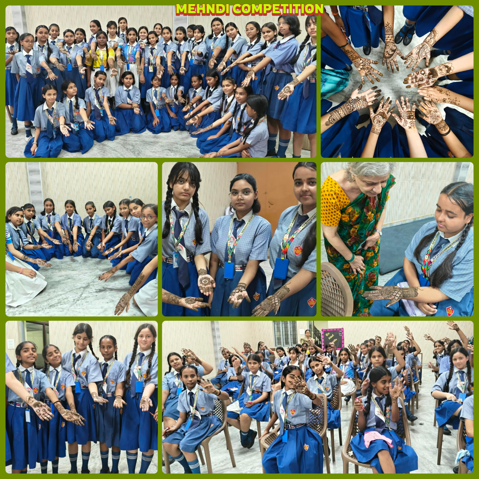 MEHNDI COMPETITION 1